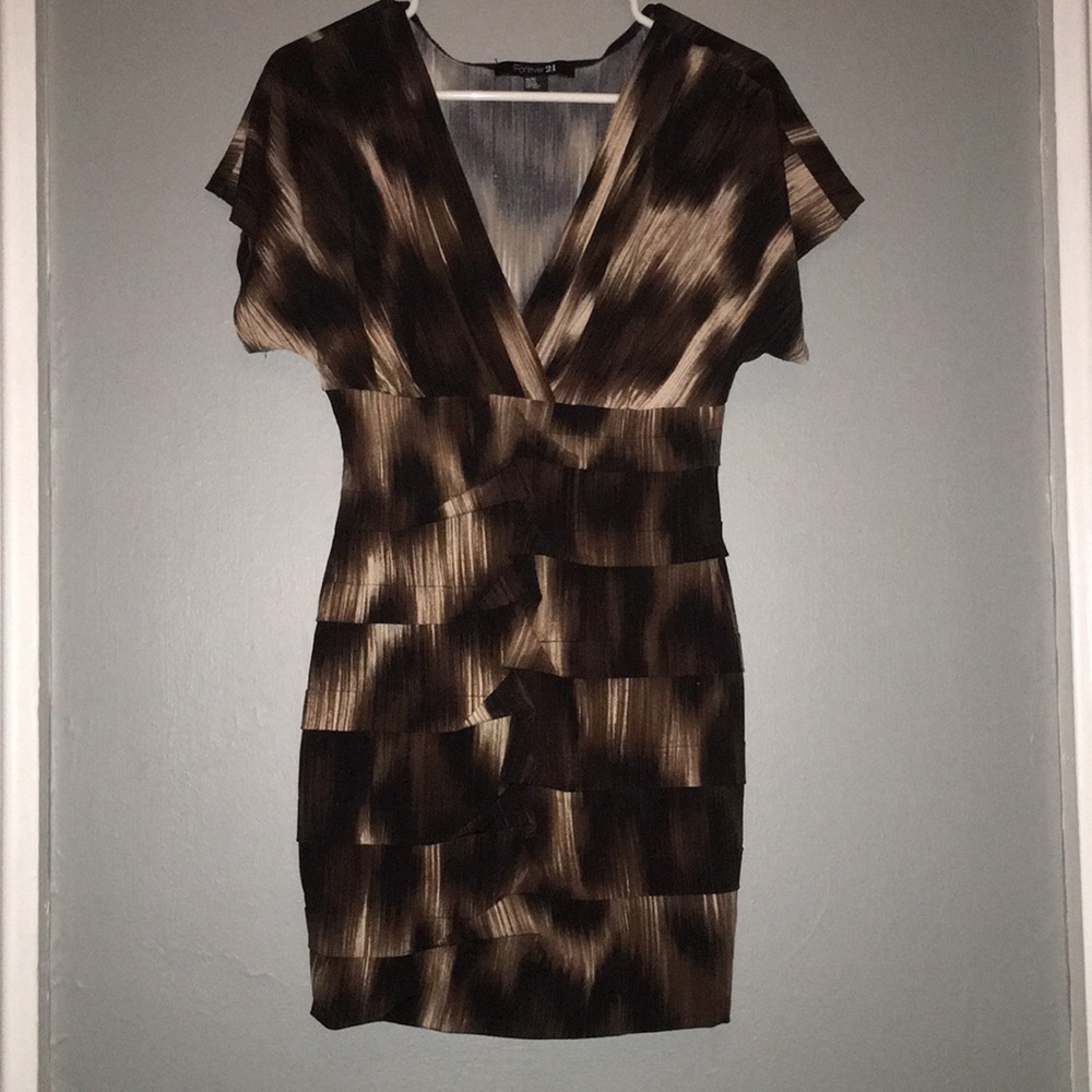 Forever 21 leopard print dress